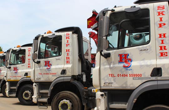 Domestic and commercial skip hire High Wycombe Buckinghamshire